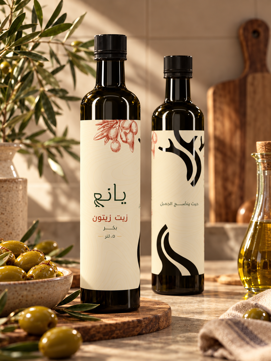 زيت زيتون بكر (500مل) زجاج